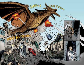 レア☆ゴジラvsラドンinNew york☆アメトイGODZILLA RODAN