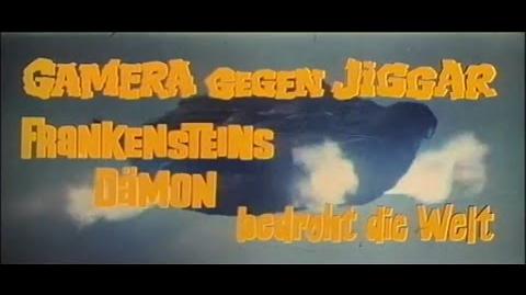 Gamera vs. Jiger German trailer