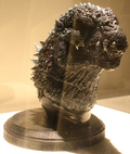 Godzilla concept statue