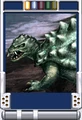 Kamoebas' card in Godzilla: Trading Battle