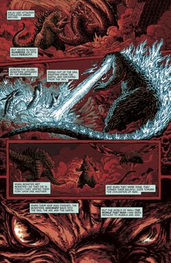 The final issue of Godzilla Cataclysm is one of my