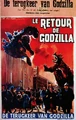 French Godzilla Raids Again Poster