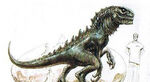 Baby Godzilla concept art