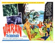 American Poster for Varan the Unbelievable