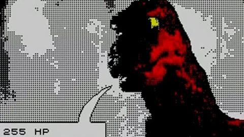 GODZILLA THE ATOMAR NIGHTMARE (ZX Spectrum 48K) Gameplay