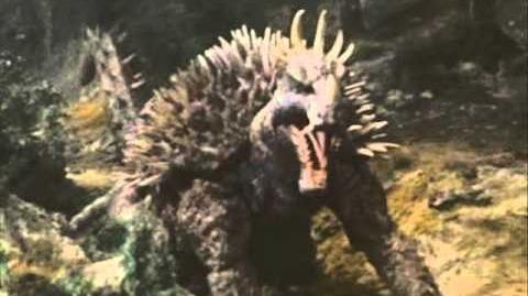 Anguirus' roars from 1968 to 1974