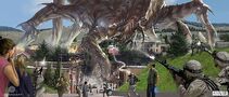 Concept Art - Godzilla 2014 - Kan Muftic 2 MUTO