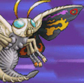 Mothra's Japanese battle sprite in Godzilla: Domination!