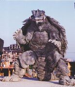 Albtraum-Gamera in Gamera - Revenge of Iris. Diese Version von Gamera ist im Film nur in einem Traum eines Charakters zu sehen.