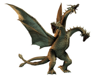 King Ghidorah in Godzilla Unleashed game of 2007