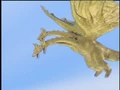 King Ghidorah arrives on Godzilla Island