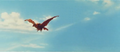 All Monsters Attack - Giant Condor flies in while in stock footage form 3