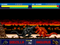 Godzilla fighting Anguirus