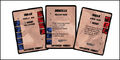 The cards used in the game