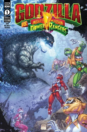 Godzilla vs. The Mighty Morphin Power Rangers Issue 1