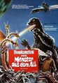 German Destroy All Monsters Poster