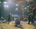 GVG - Godzilla, Anguirus, King Ghidorah and Gigan Viewing a Crowd