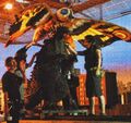 GMMG - Godzilla and Mothra On Set