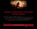 Godzilla One Month Away