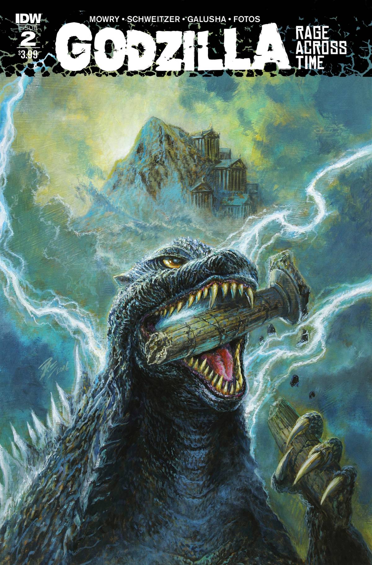 Godzilla: Rage Across Time Issue 2 | Gojipedia | Fandom