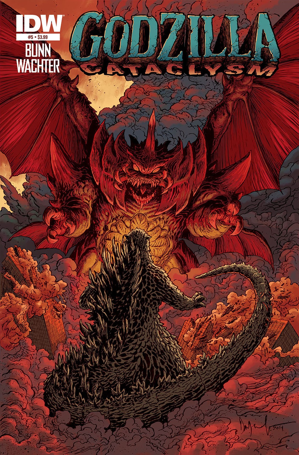 Godzilla: Cataclysm Issue 5 | Gojipedia | Fandom