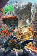 Justice League vs. Godzilla vs. Kong Issue 1 Cover B.jpeg (748 KB) Issue #1 1:50 Variant Cover by Alan Quah