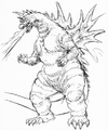 SpaceGodzilla concept art