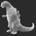 Kaiyodo Godzilla 1954 Godzilla "Concept Maquette Version" (1993)