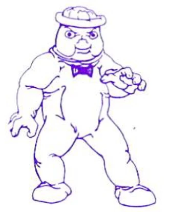 Mister Meringue as seen in The Movie Monster Game Instruction Manual