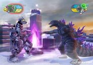 Godzilla vs MechaGodzilla en Godzilla Unleashed