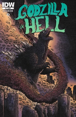 GODZILLA IN HELL Issue 1 CVR A Alt w Icon