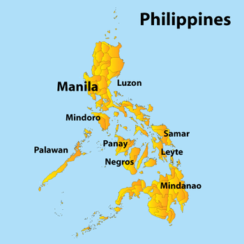 Map of Philippines