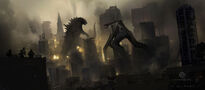 Godzilla vs. M.U.T.O. concept art