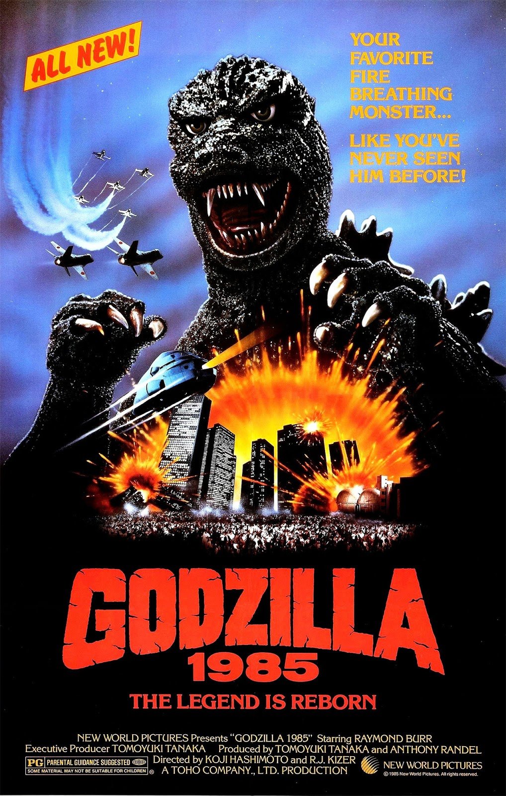 The Return of Godzilla a.k.a Godzilla 1985 The Legend Is