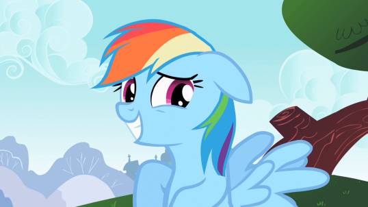 rainbow dash cute smile