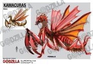 Kamacuras, as one of the "Superfauna" that will appear in the film.