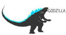 Godzilla monster king godzilla model