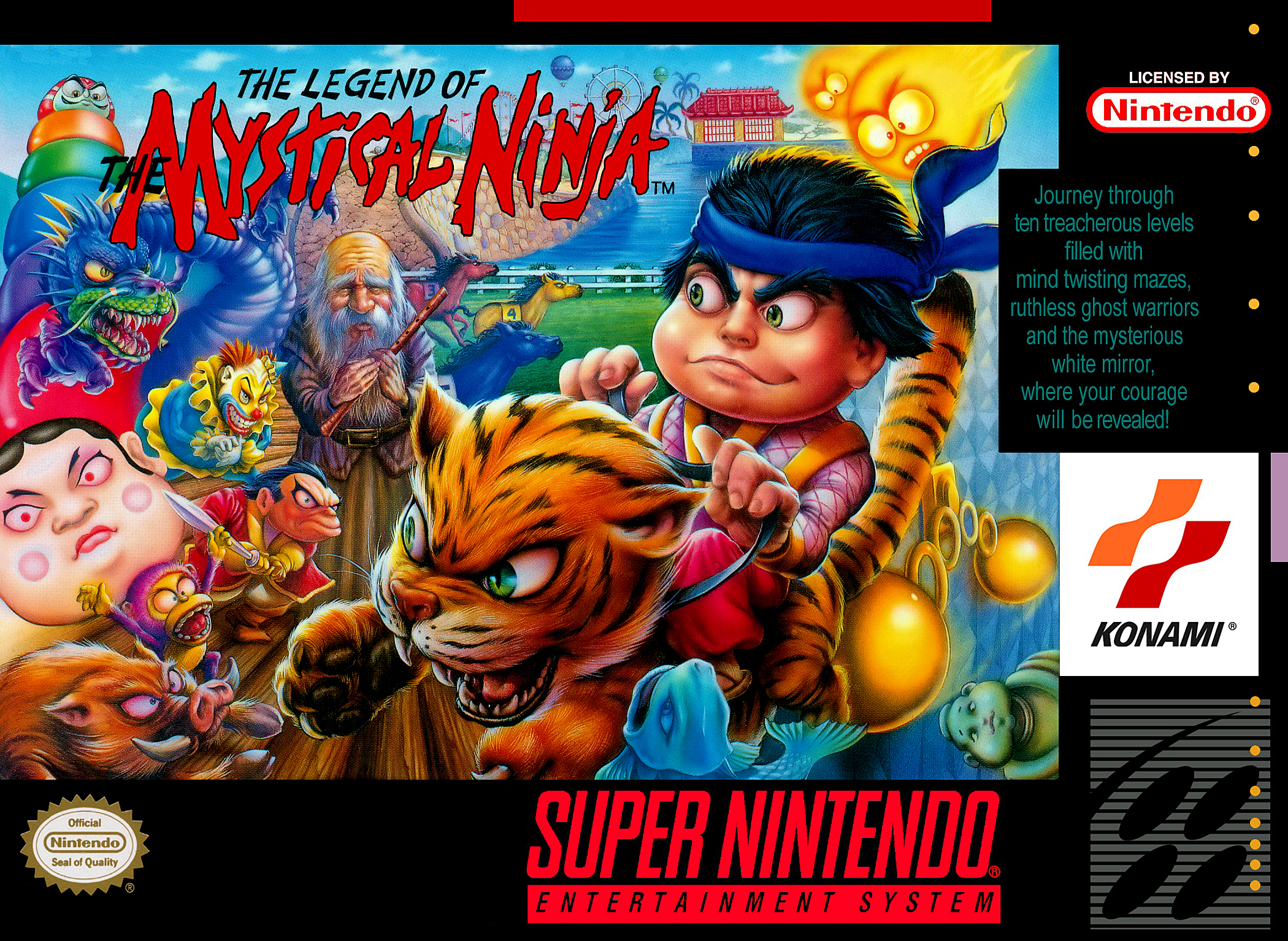 The Legend of the Mystical Ninja (1992), SNES Game