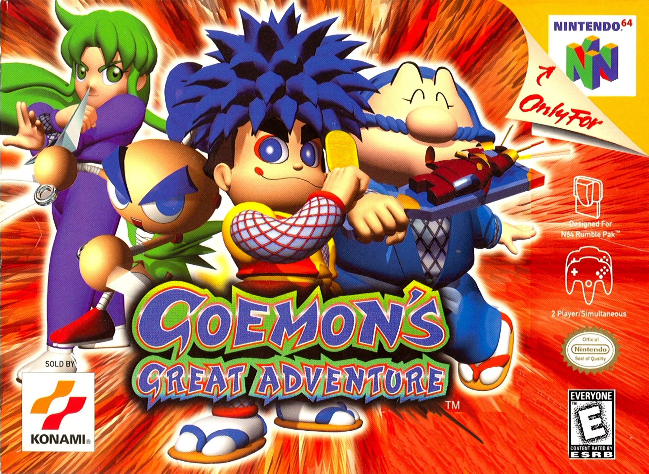 Goemon S Great Adventure Ganbare Goemon Wiki Fandom