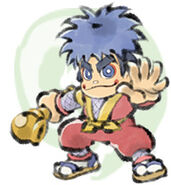 Goemon He's brave and strong as you can see.