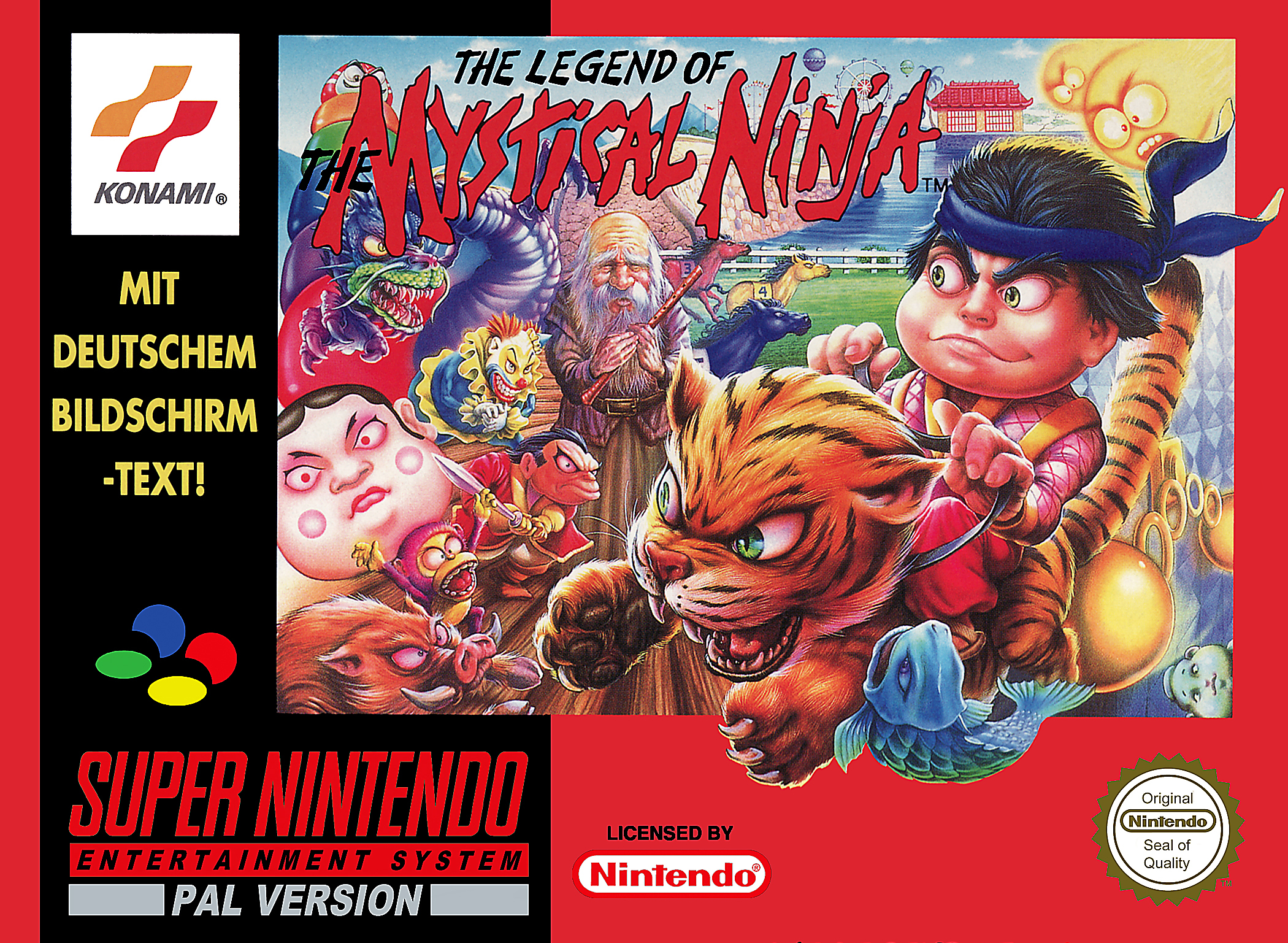 The Legend of the Mystical Ninja (1992), SNES Game