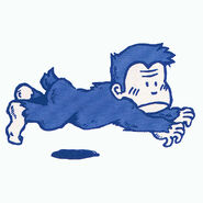 Monkey artwork from Ganbare Goemon 2.