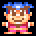 Goemon cameo sprite in Parodius Da!