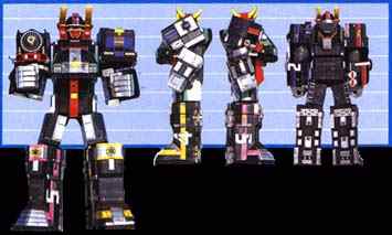 Supertrain Megazord Power Rangers LG Galactic Military Police Defenders Wiki Fandom