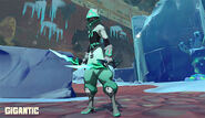 Promo screenshot of “Citadel of Frost” skin for Exile in the North update