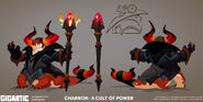 “A Cult of Power” skin concept art by Vinod Rams[2]