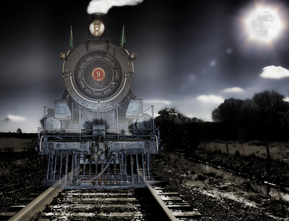 Ghost train Фотографія Stock Adobe Stock