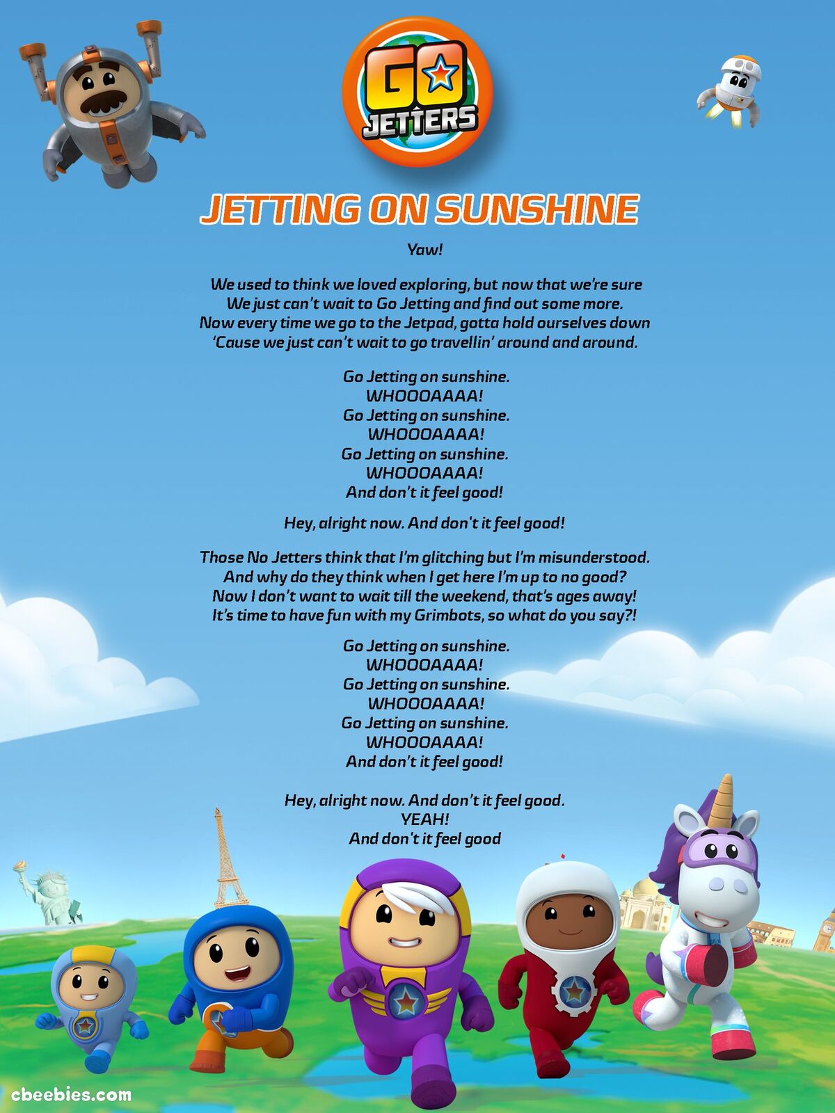 Jetting on Sunshine's Gallery Go Jetters Wikia Fandom