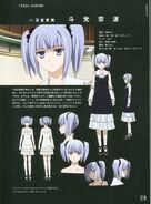 Nanami's character entry in BD material.