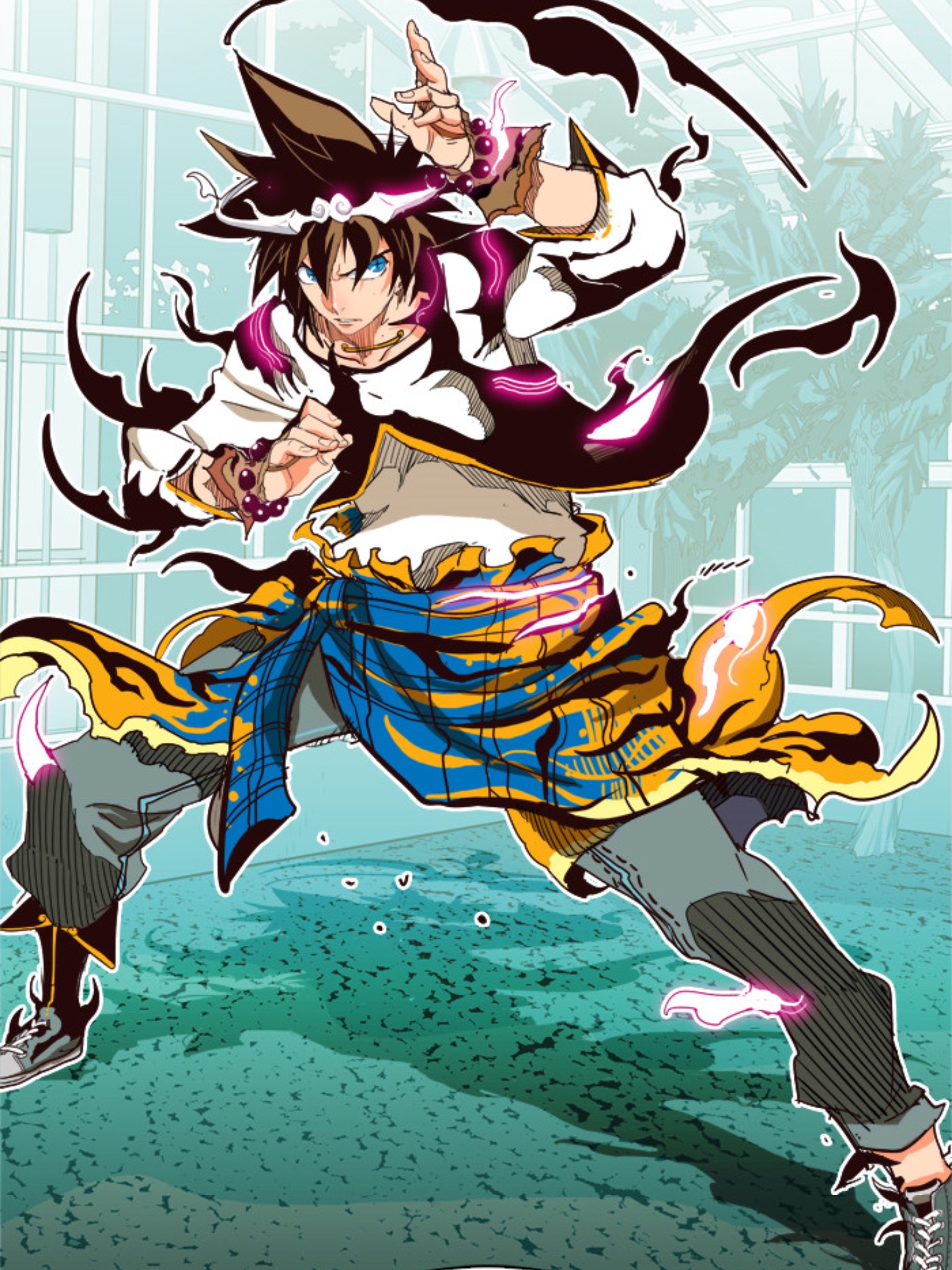 Mori Jin (Canon, The God of High School)/Komodo25M, Character Stats and  Profiles Wiki
